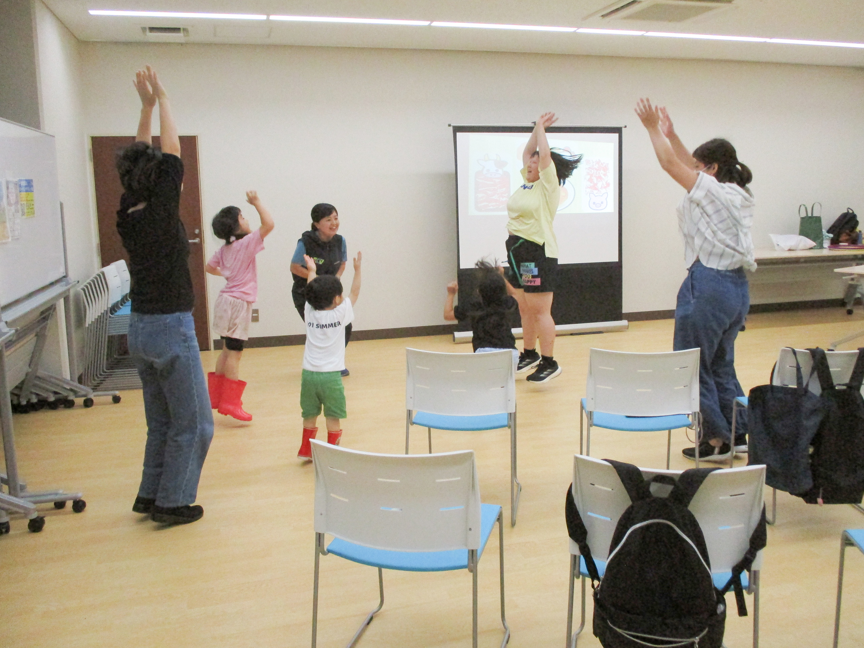 親子おはなし会～プチ体操～