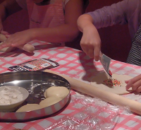 インドカレー店BINITAでクリスマスナンを作ろう