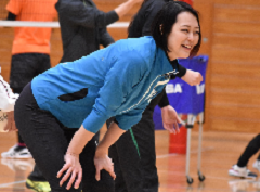 オリンピアン大山加奈さんのバレーボール教室