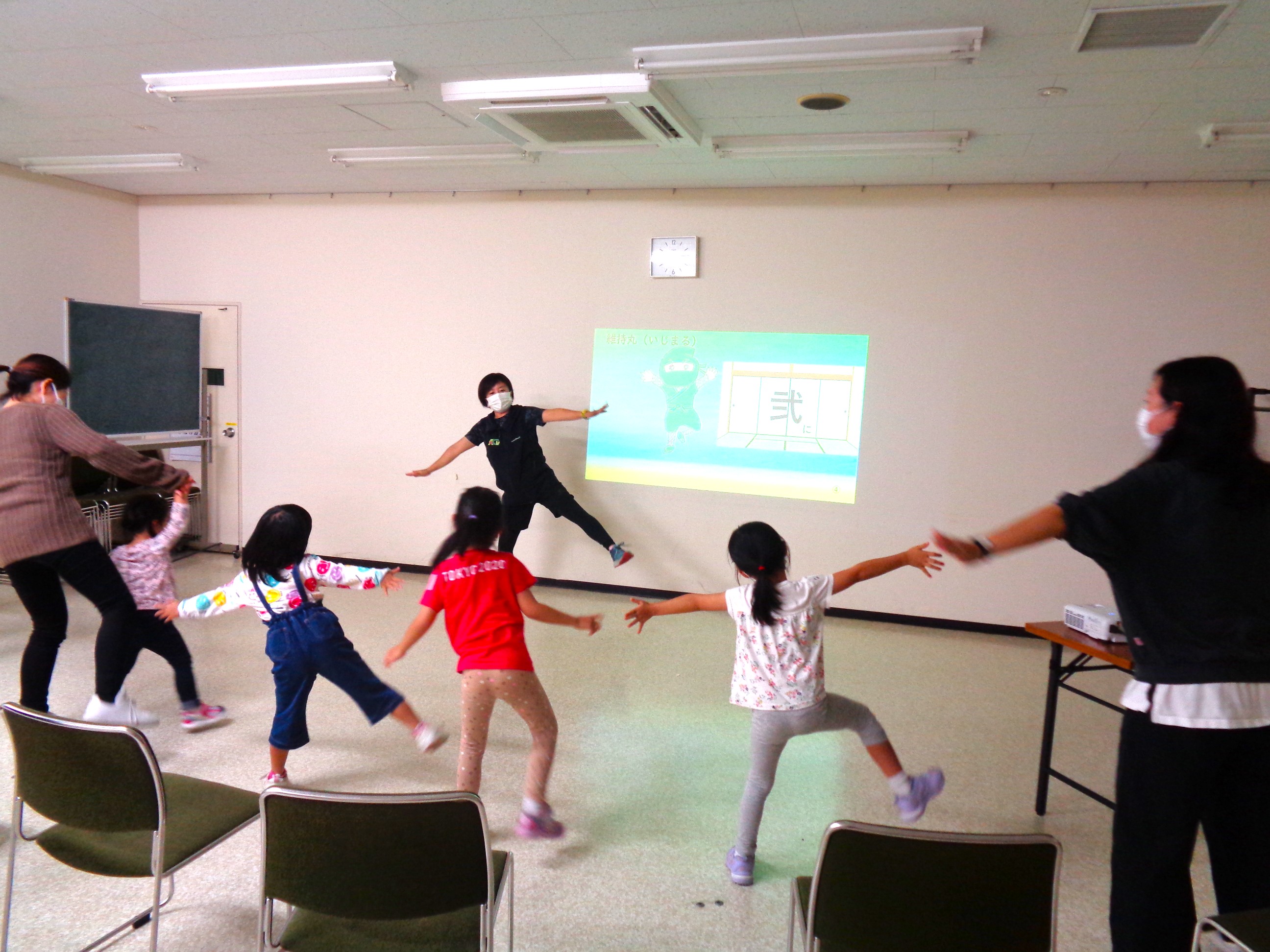 親子おはなし会～プチ体操～